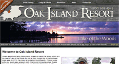 Desktop Screenshot of oakislandresort.com